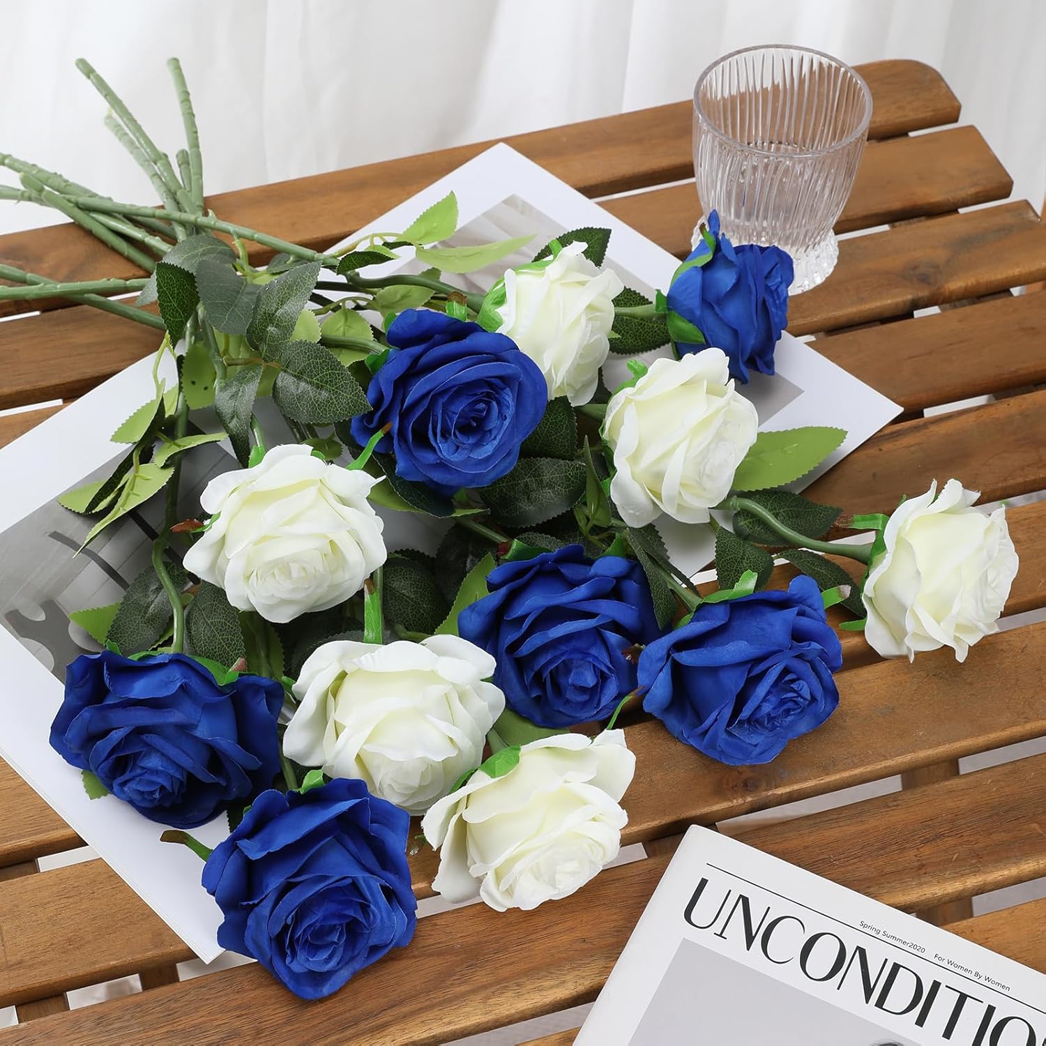 Black Artificial Flowers - View 5