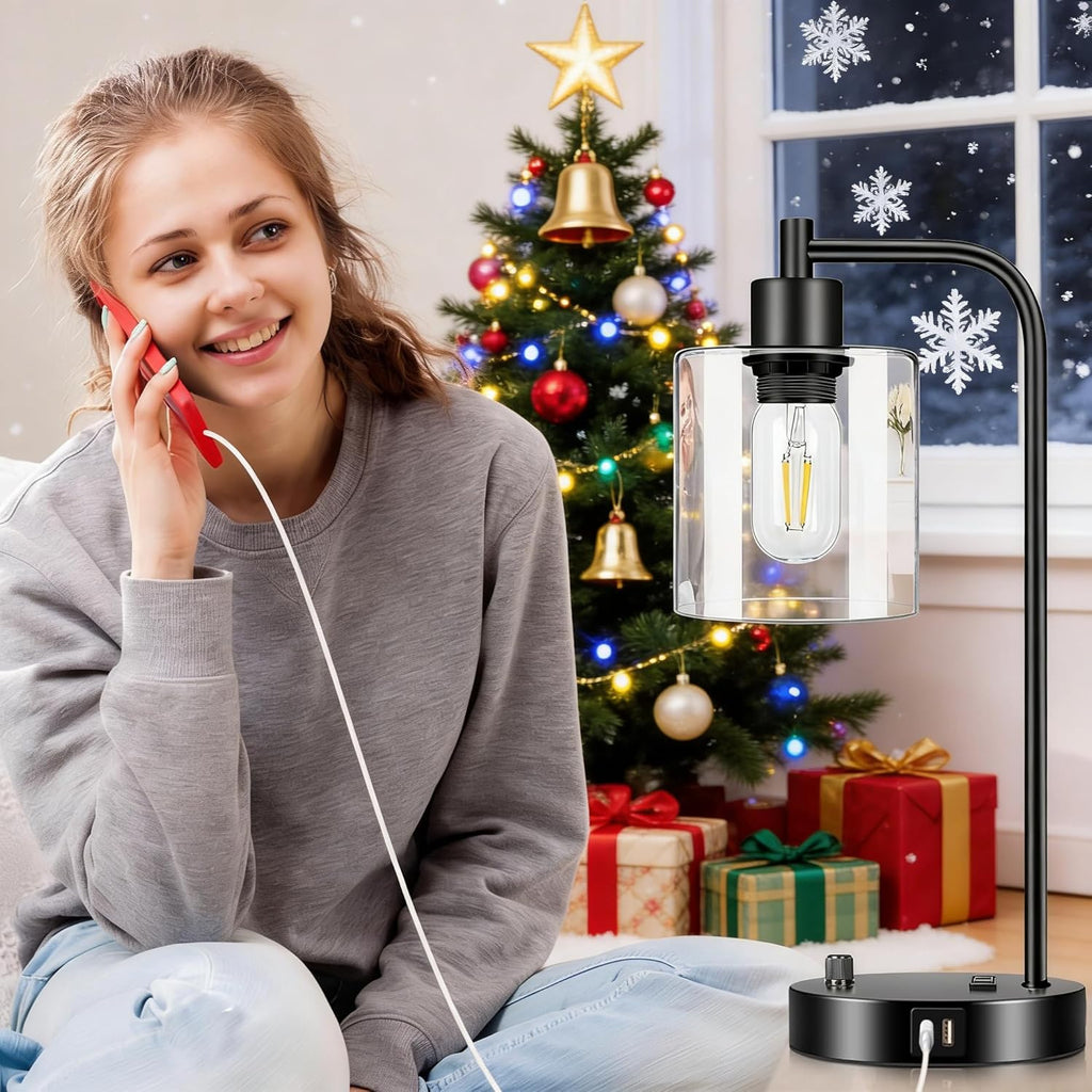 Dimmable Modern Black Desk Lamp - View 8