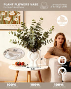 Modern Beige Flower Vase - View 4