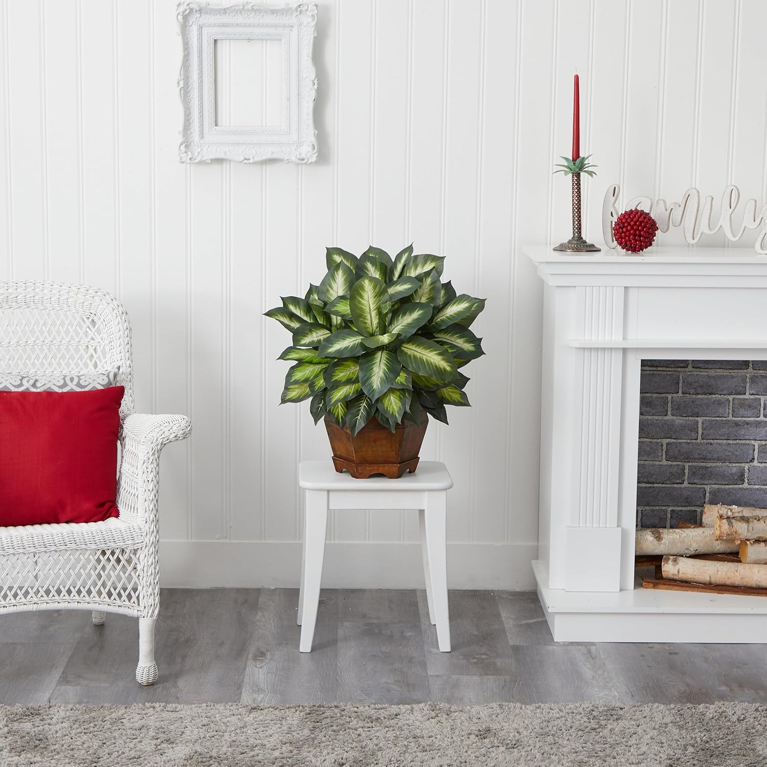 Modern Fabric Artificial Plant - View 4