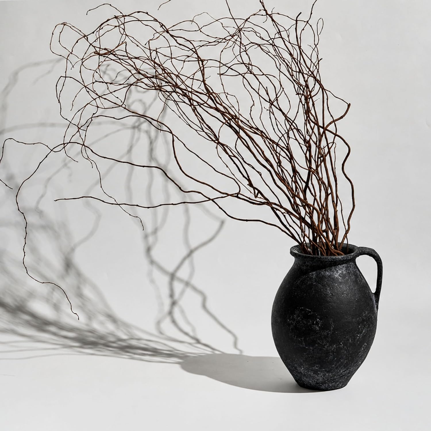 Farmhouse Black Vase — 11.2" - View 4
