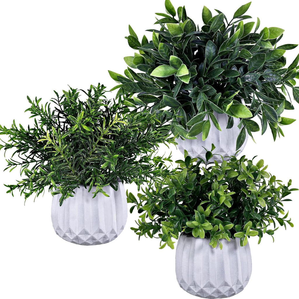 Modern Wood Artificial Plant - View 2
