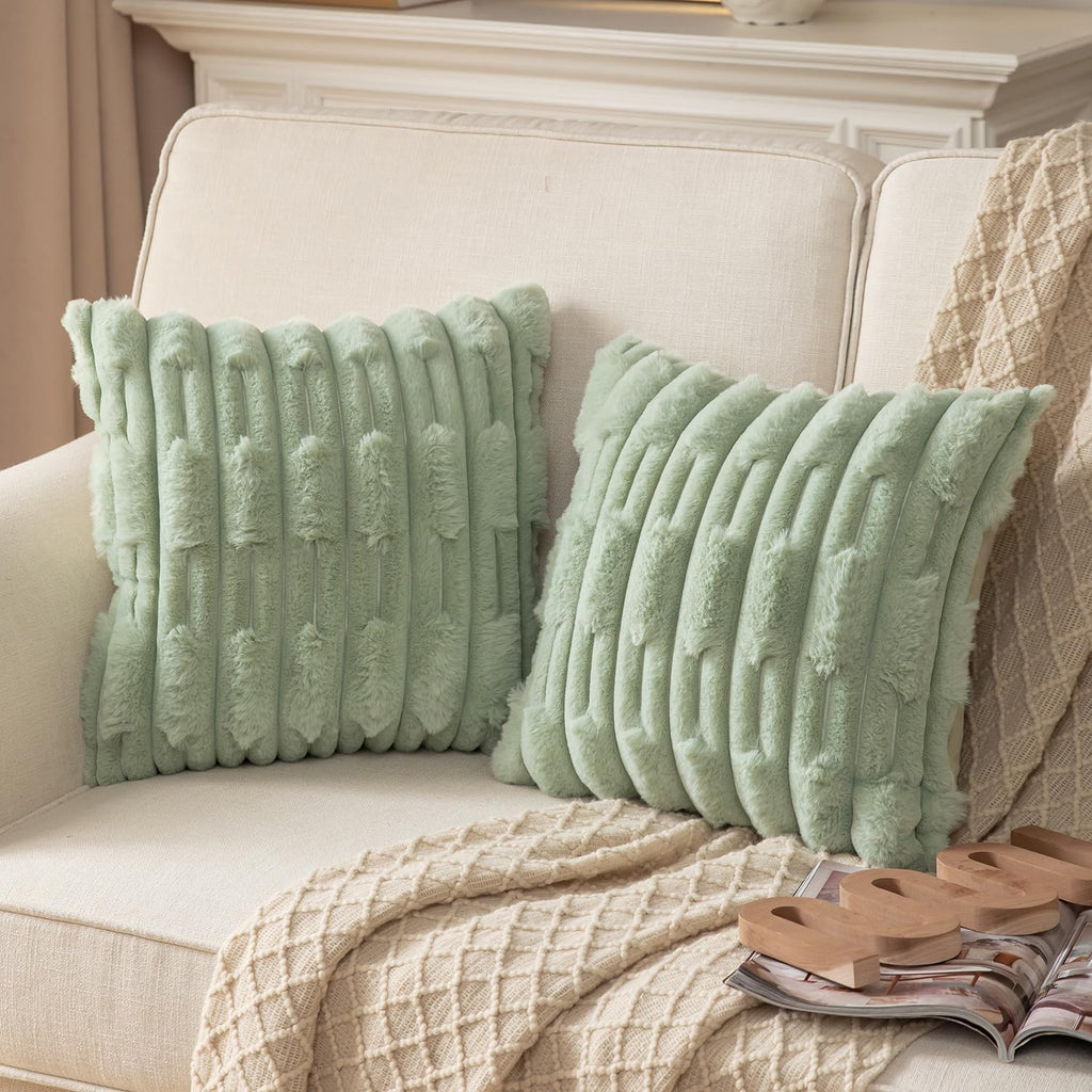 Velvet Boho Fabric Throw Pillow Cover — 24" - View 8