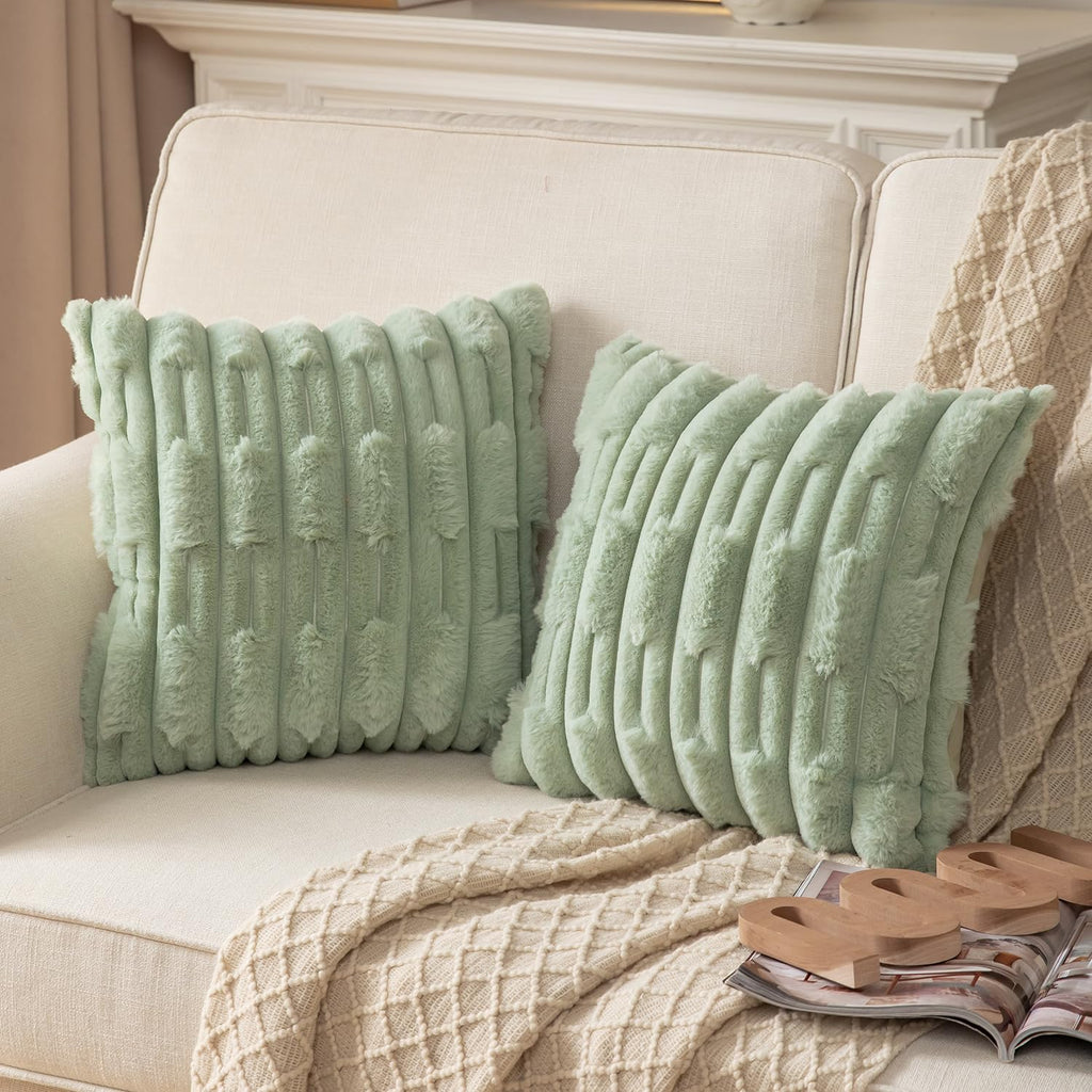 Velvet Boho Fabric Throw Pillow Cover — 24"