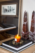 Modern Grey Candle - View 6