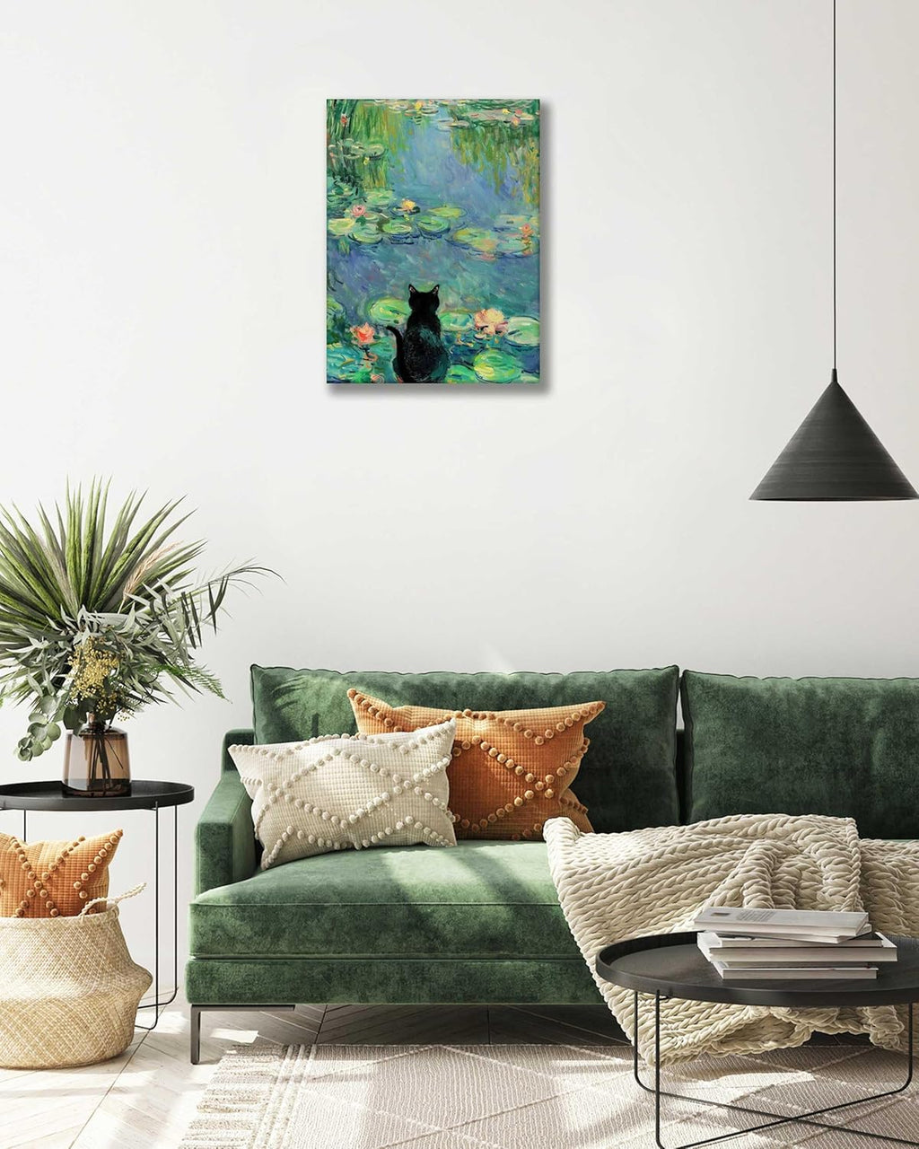 Black Framed Wall Art — 16" - View 5