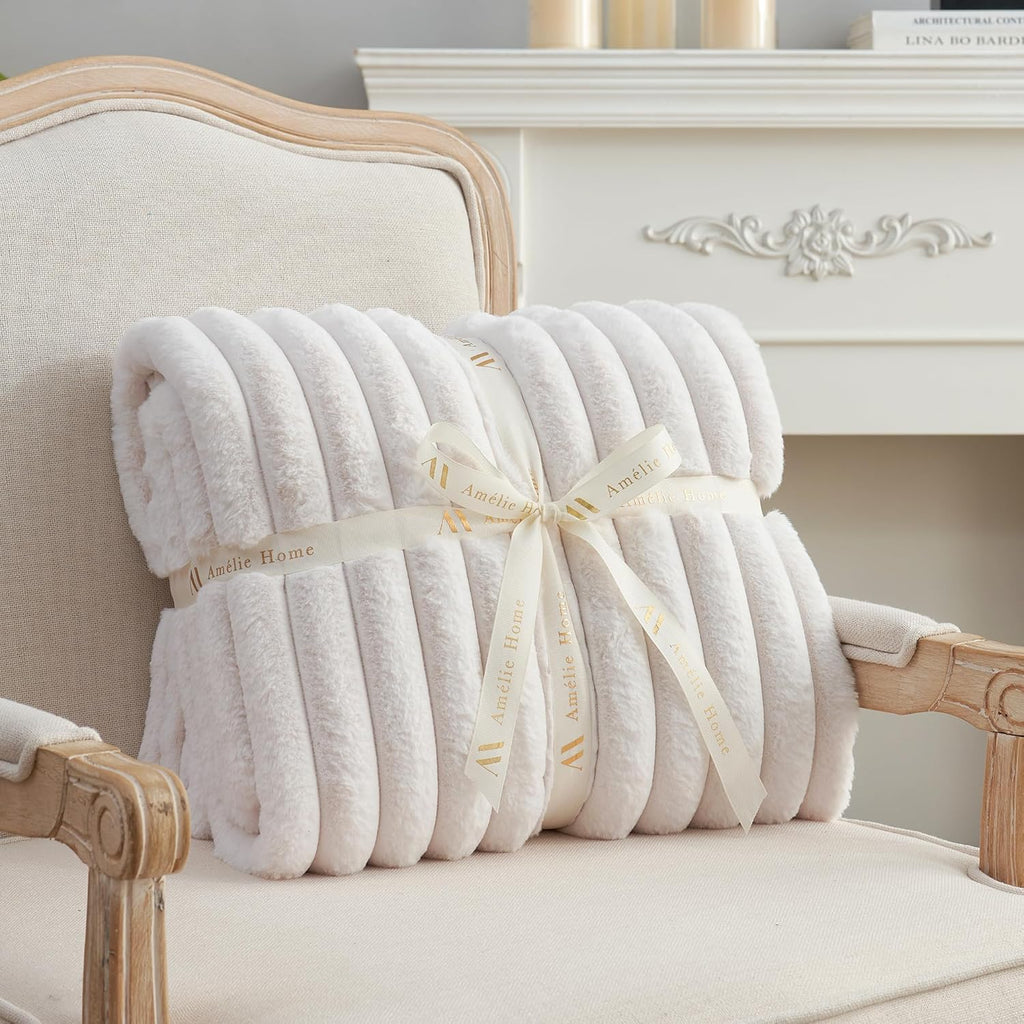 Beige Throw Pillow — 55" - View 7