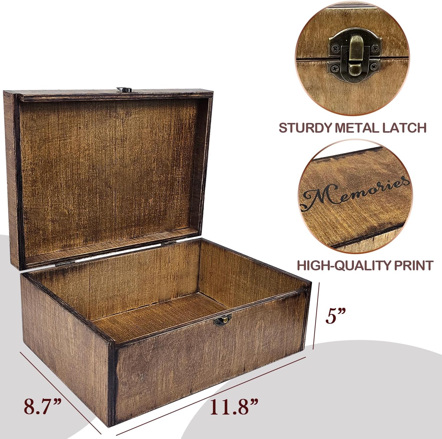 Wood Storage Basket - View 2