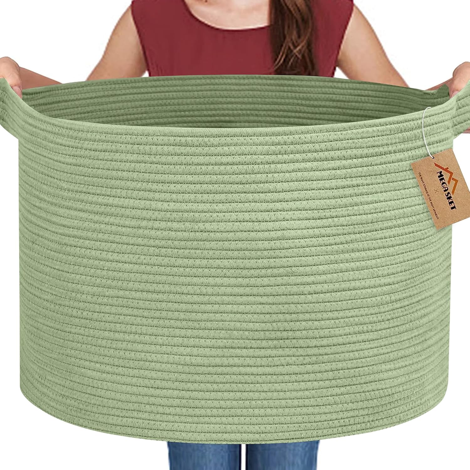 Boho Black Throw Pillow — 22" — Green