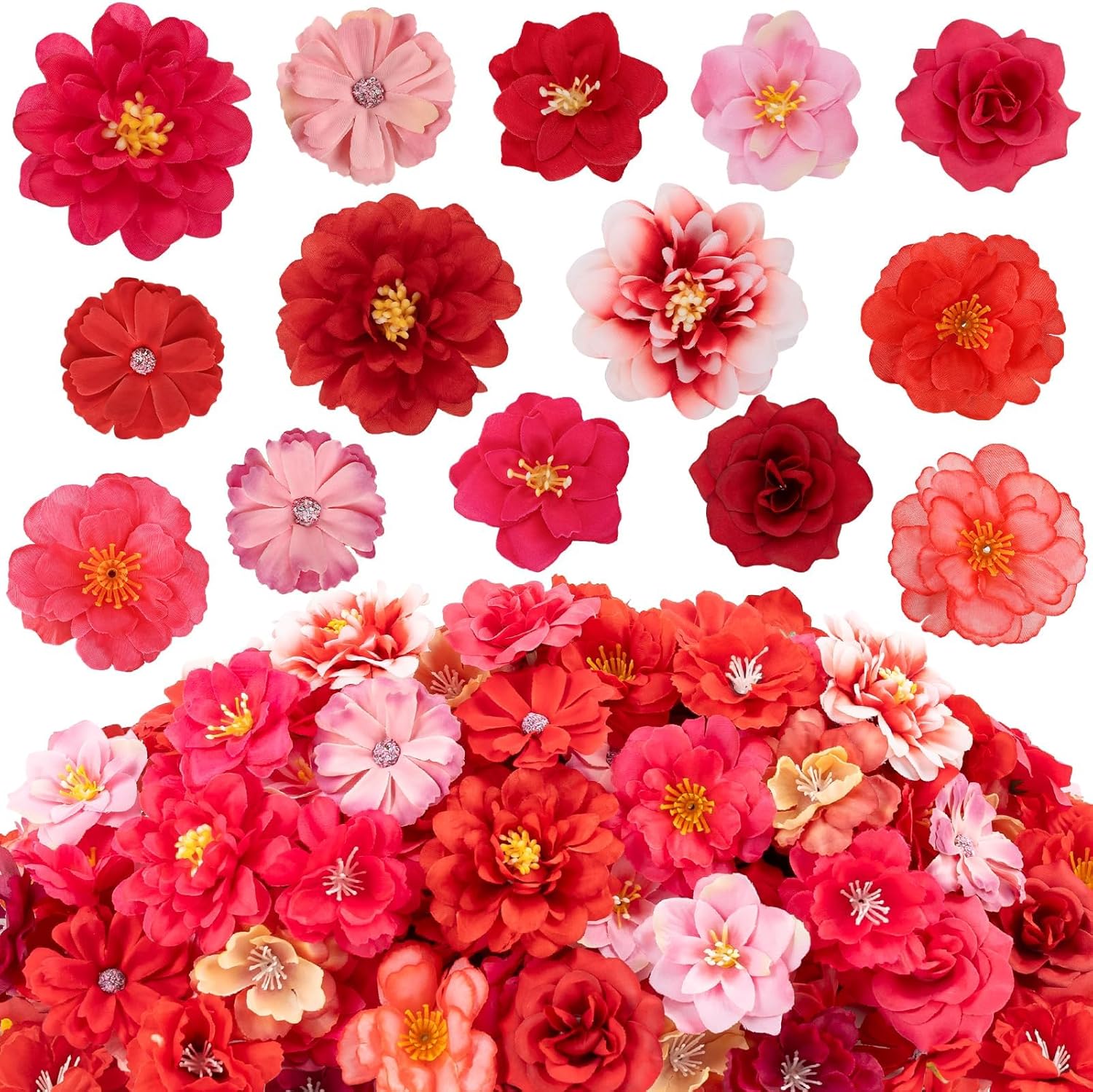 Beige Artificial Plant — Red