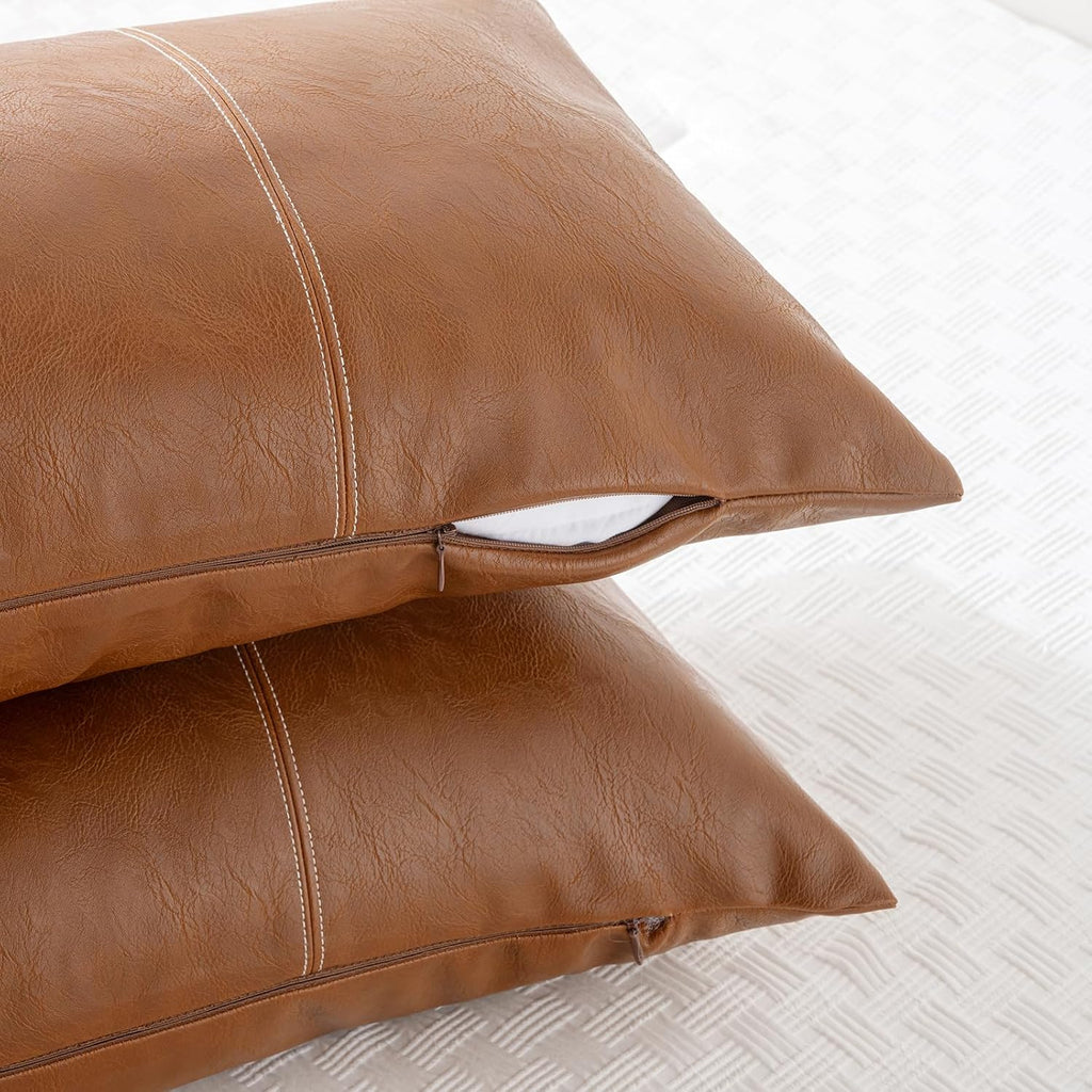 Lumbar Boho Beige Throw Pillow Cover — 36" - View 3