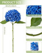 Blue Artificial Flowers - View 5