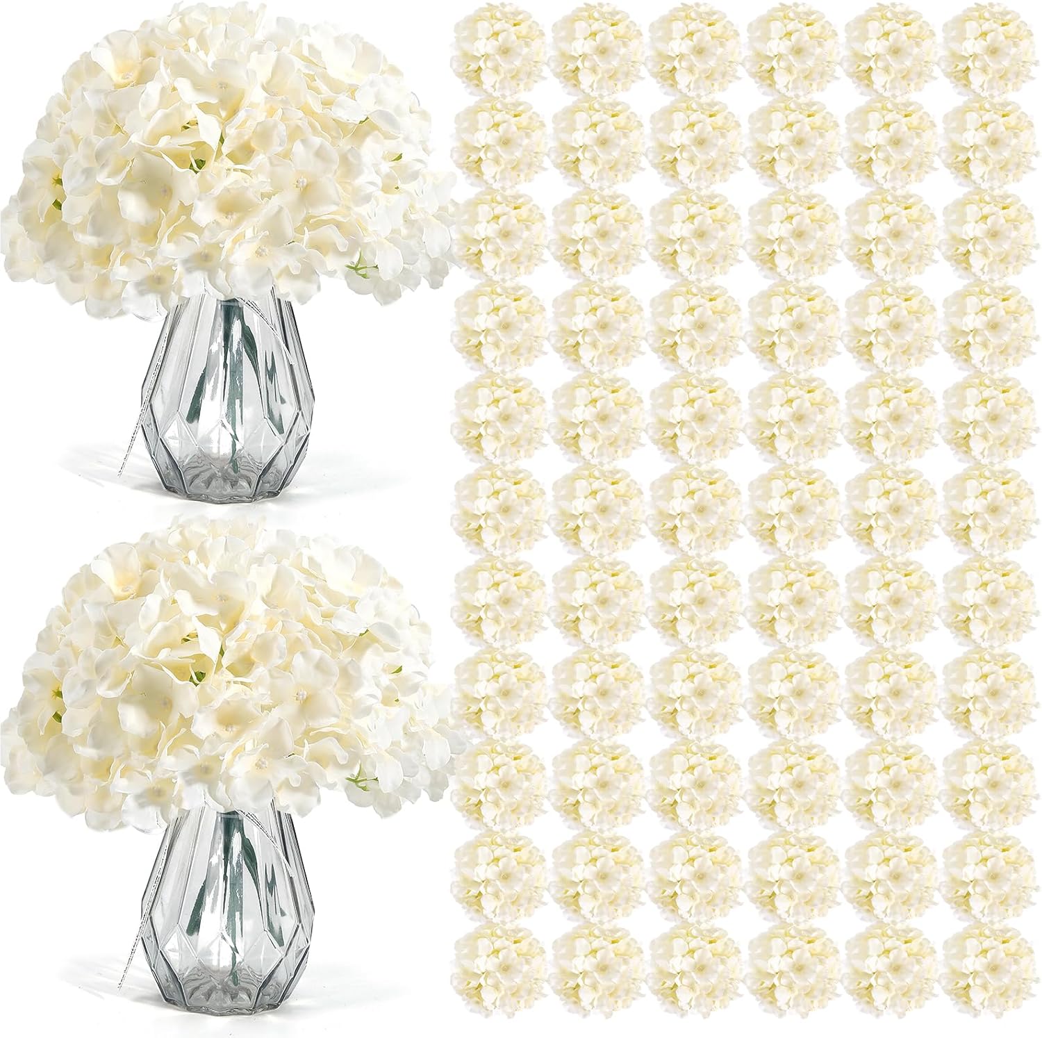 Blue Artificial Flowers — Champagne