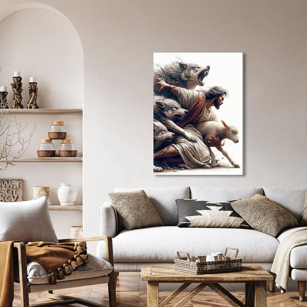 Black Canvas Wall Art — 16" - View 8