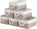 Beige Storage Bin — 2" — 11.8inx7.9inx5.2in-6P