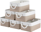 Beige Storage Bin — 2" — 11.8inx7.9inx5.2in-6P