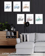 Beige Framed Wall Art — 12" - View 4