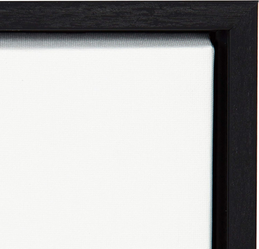 Framed Modern Beige Canvas Wall Art — 18" - View 3