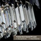 Round Luxe Black Chandelier — 24" - View 7