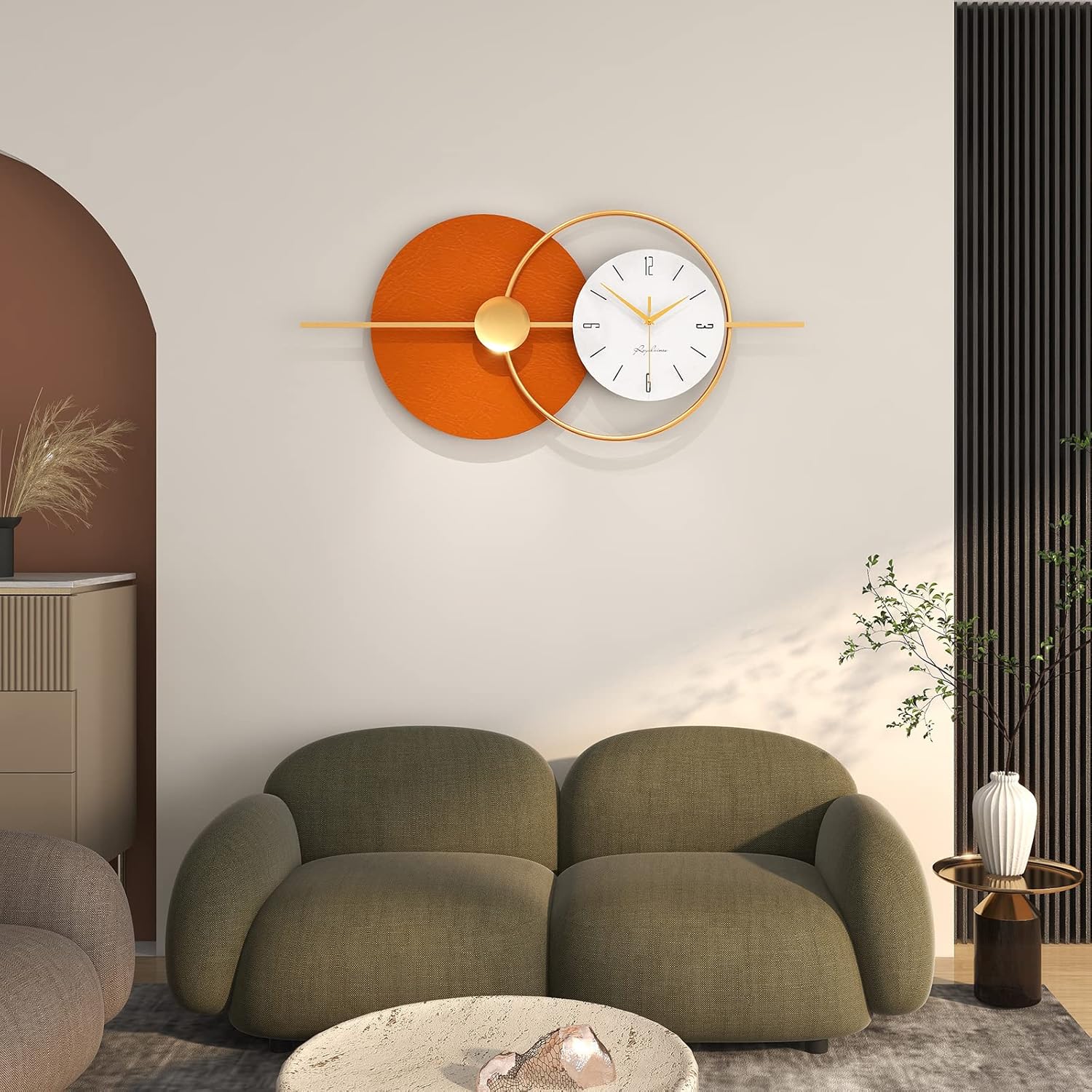 Modern Metal Wall Decor — 4" - View 2
