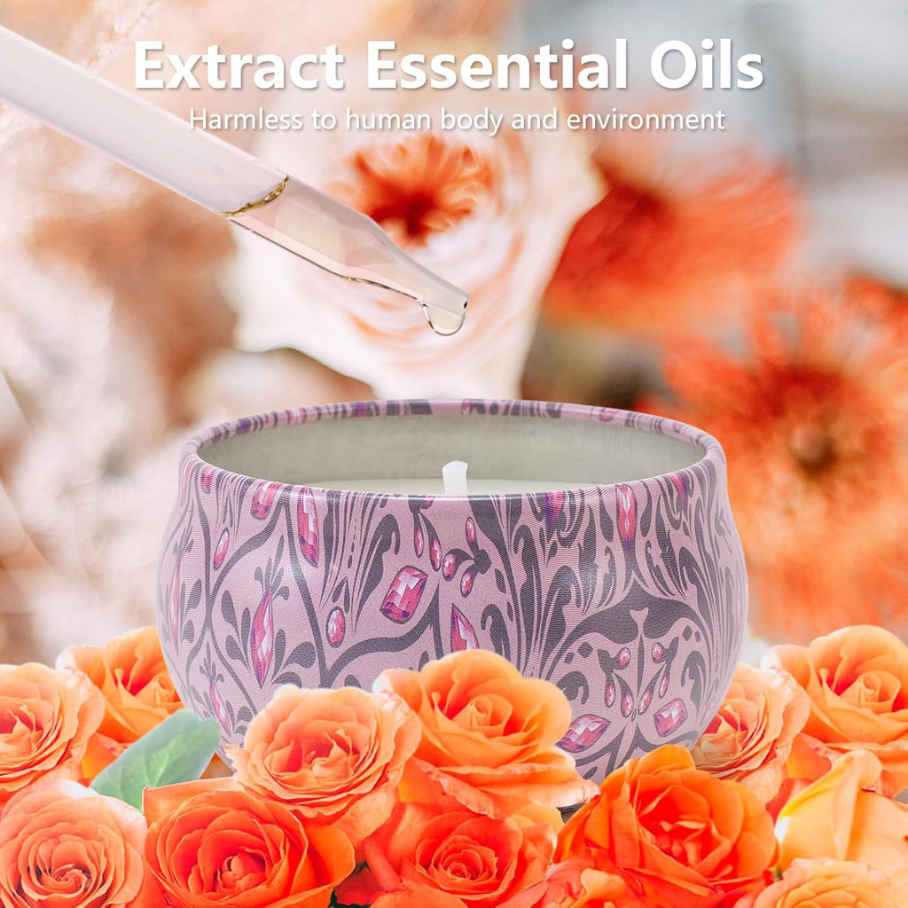 Scented Pink Candle - View 4