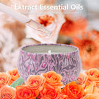 Scented Pink Candle - View 4