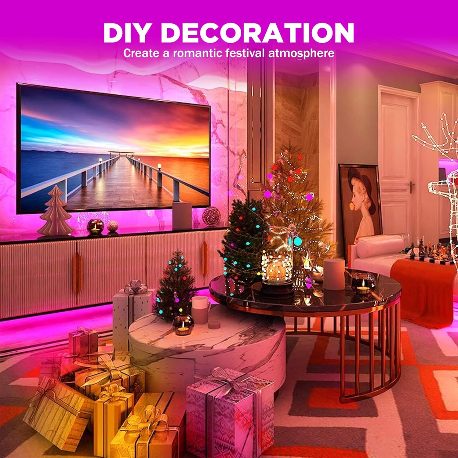 USB Metal LED Strip Light - View 6
