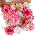Blue Artificial Flowers — A Abby Hot Pink