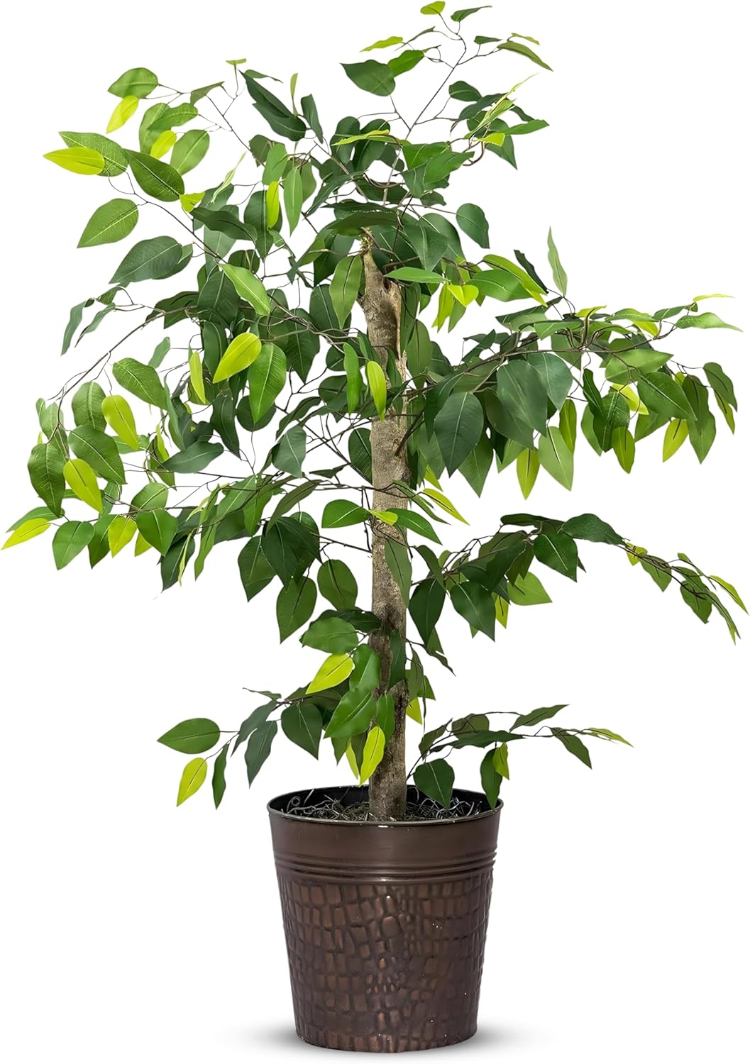 Black Faux Plant — Copper