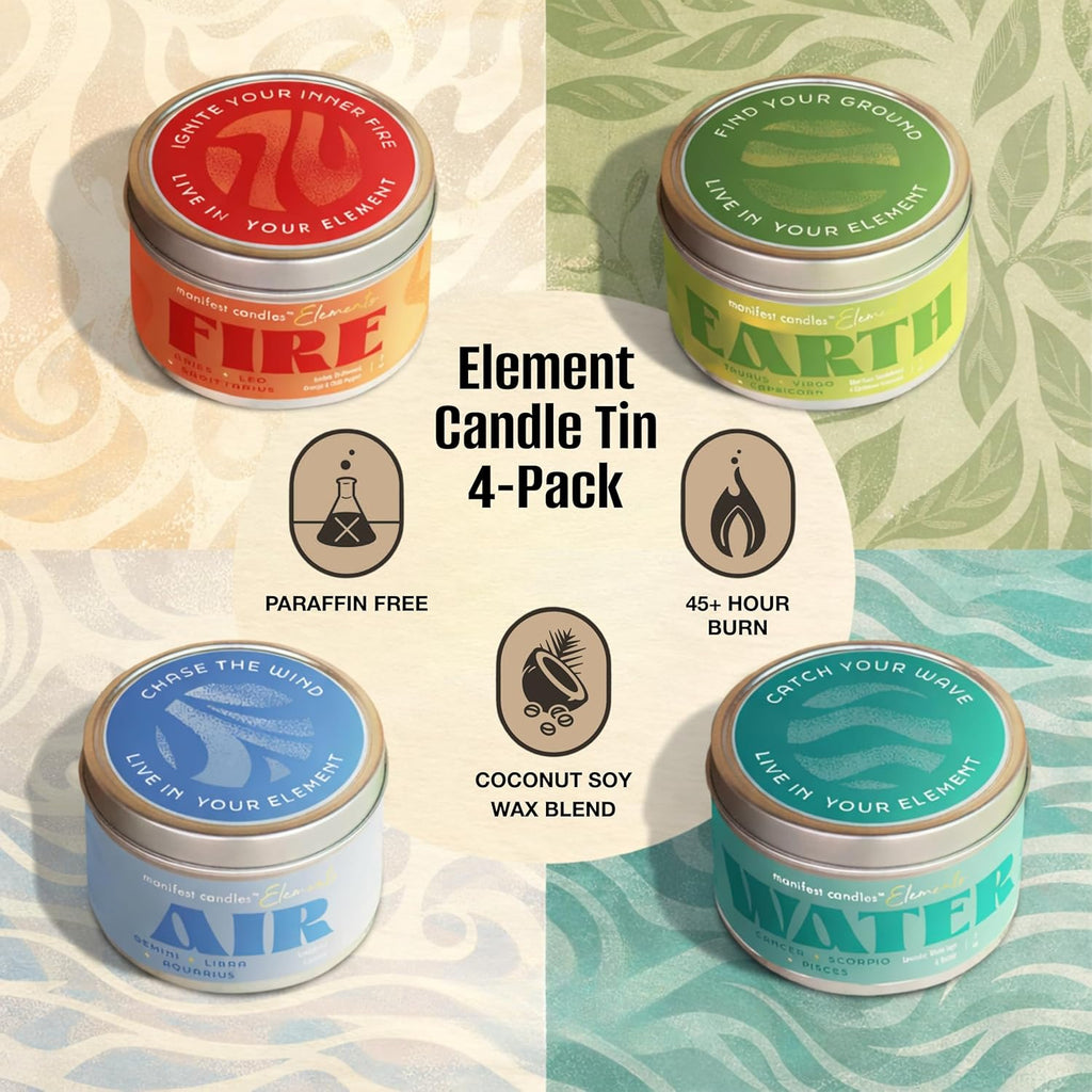 Soy Wax Green Candle Set - View 4