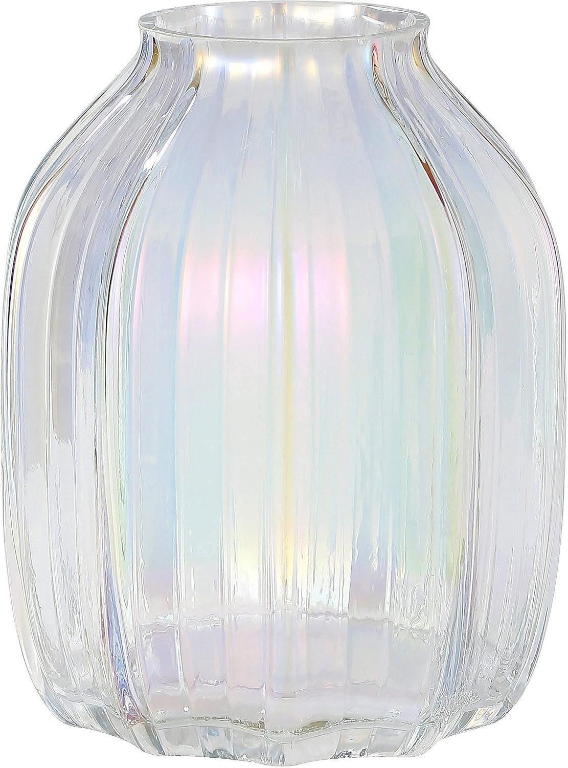 Farmhouse Blue Vase — 8.0" — B Style-colored