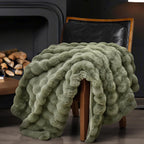 Luxe Beige Throw Pillow — 50" - View 7