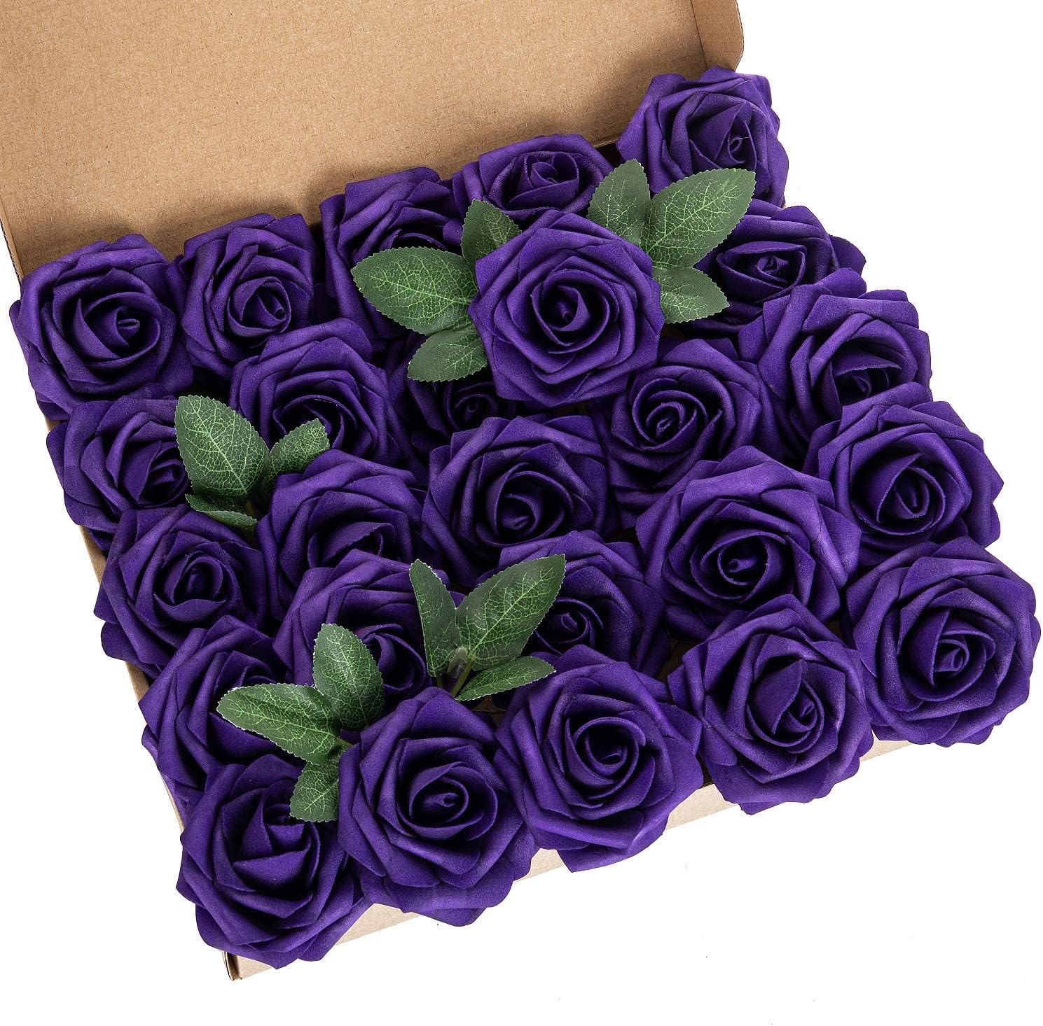 Black Artificial Plant — Purple