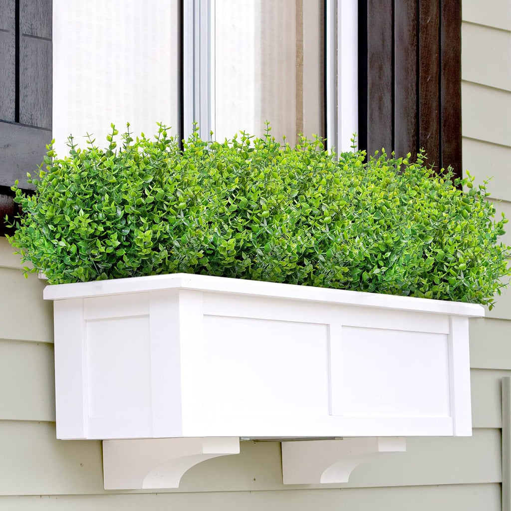 Farmhouse Wood Artificial Plant - View 3