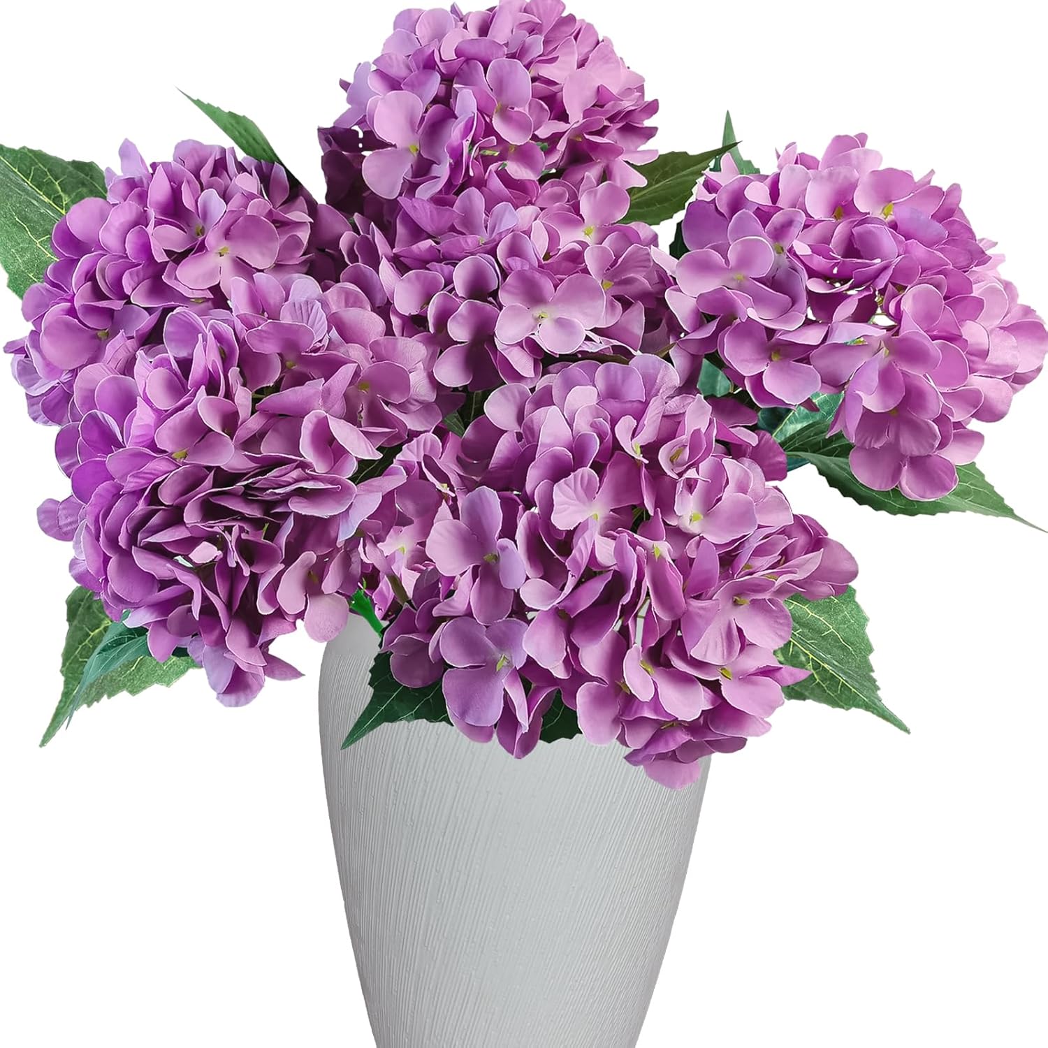 Beige Artificial Flowers — Purple-2