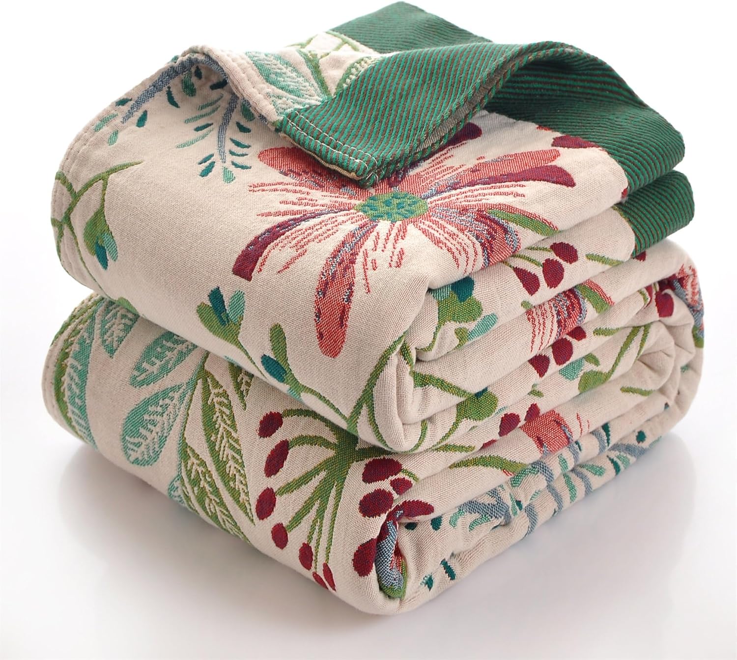 Boho Blue Throw Pillow — 90" — Precious Flowers