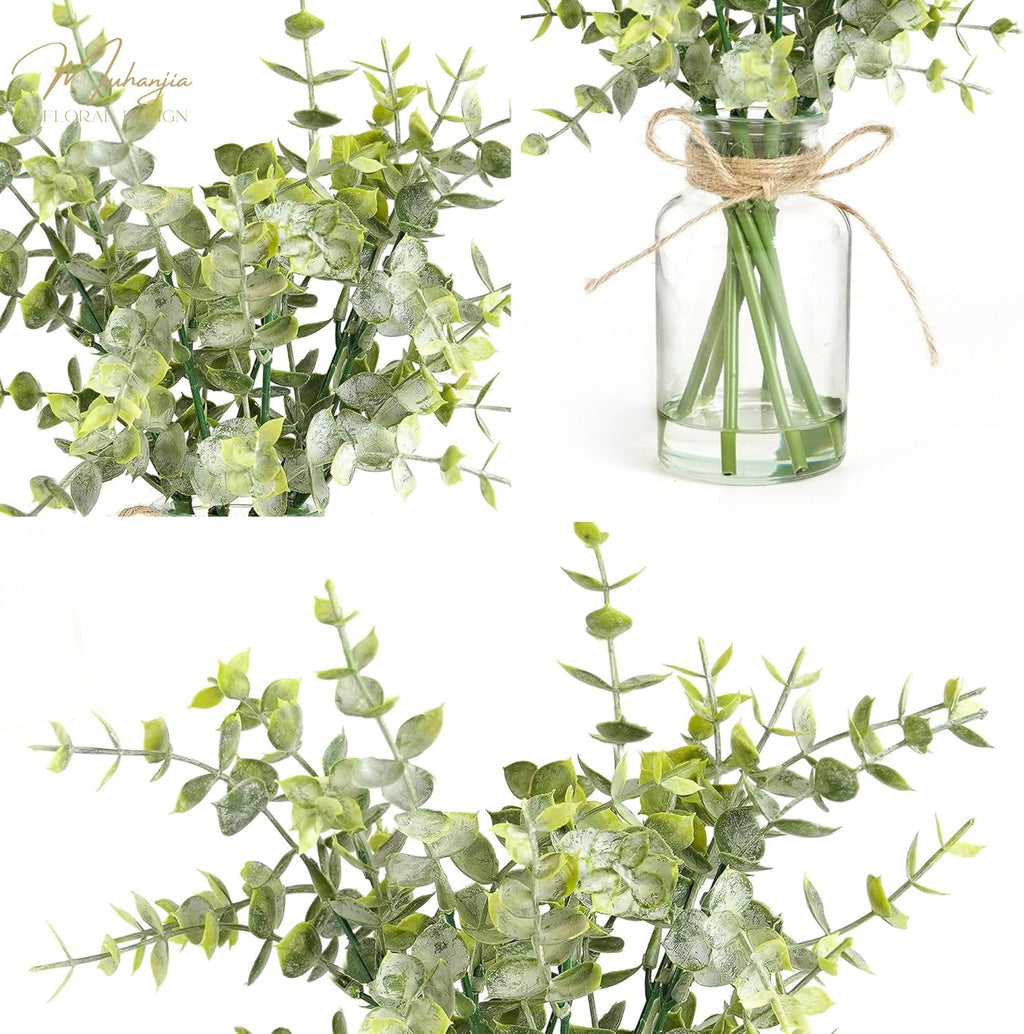 Farmhouse Glass Artificial Plant - View 6