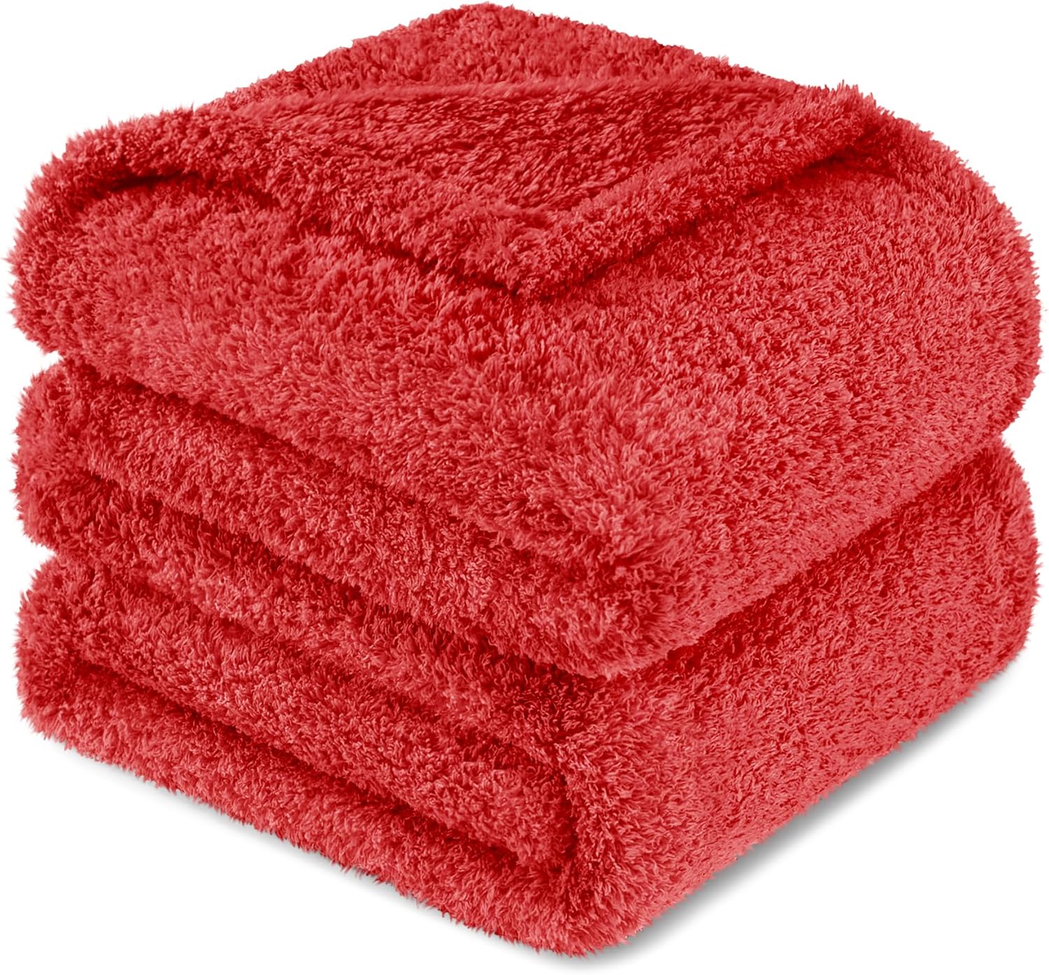 Beige Throw Pillow — 50" — Red