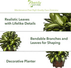 Modern Fabric Artificial Plant - View 3