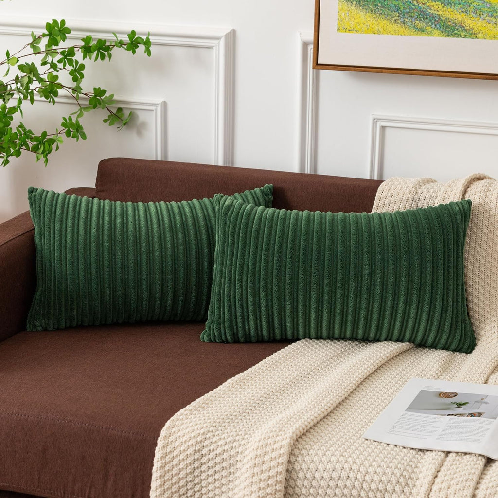 Lumbar Boho Beige Pillow Cover — 20"