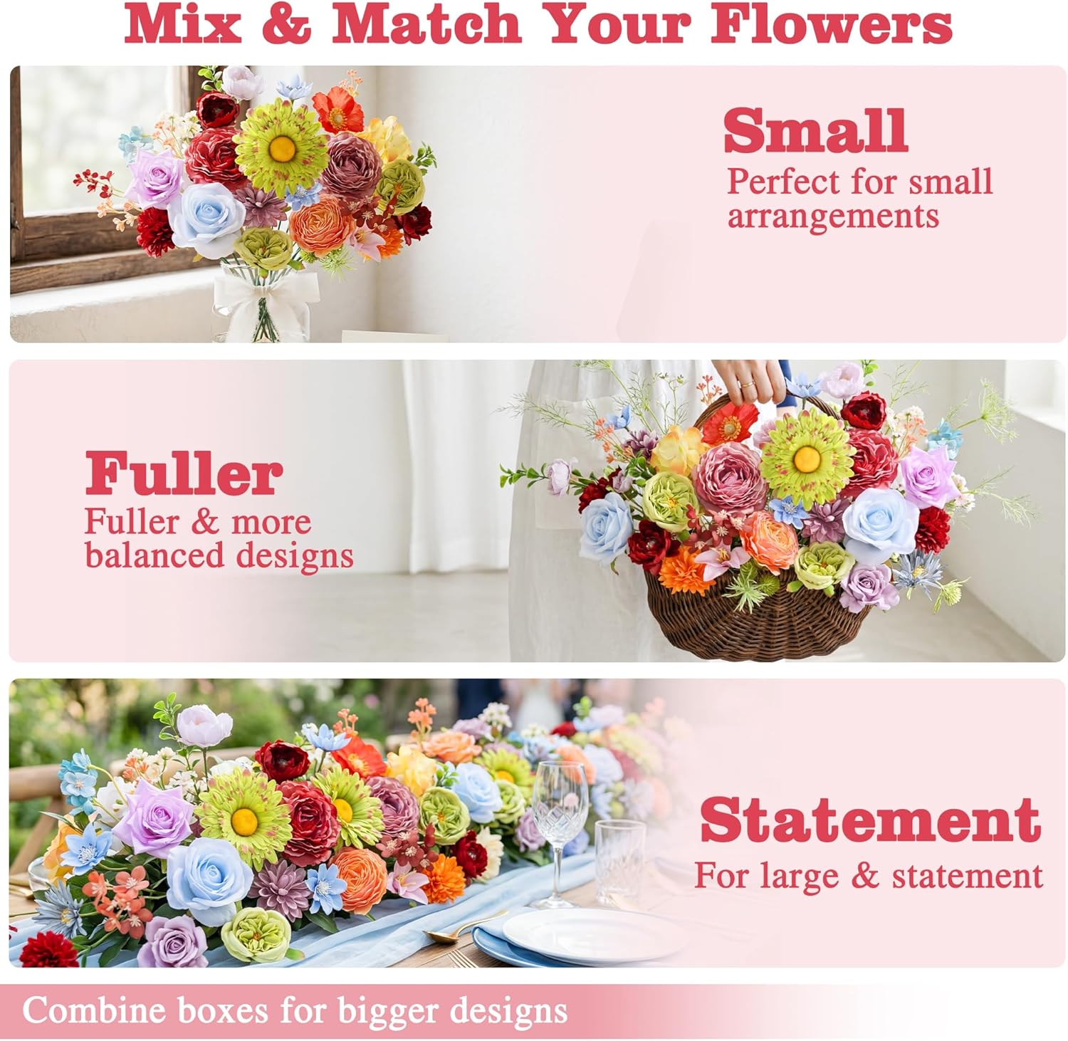 Gold Artificial Flowers - View 4