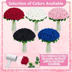 Velvet Luxe Black Artificial Flowers - View 8