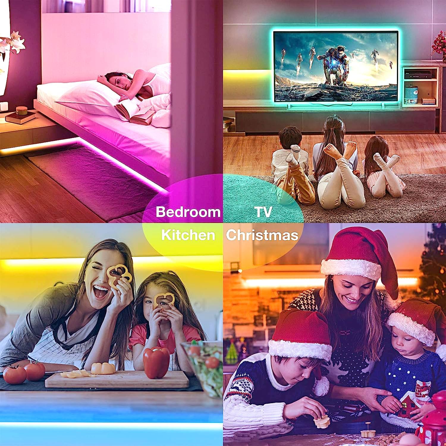 Smart Metal LED Strip Lights - View 5