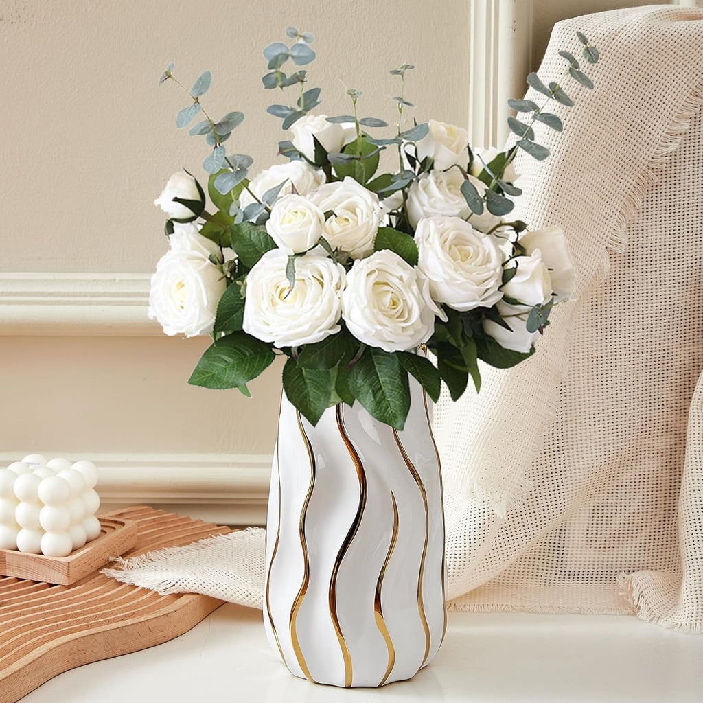 Beige Flower Vase - View 2