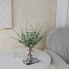 Farmhouse Glass Artificial Plant — 17.5" - View 8