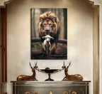 Framed Fabric Canvas Wall Art — 36" - View 2