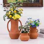 Farmhouse Orange Vase - View 6