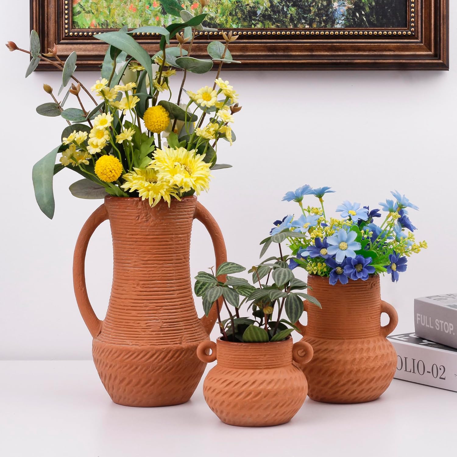 Farmhouse Orange Vase - View 6