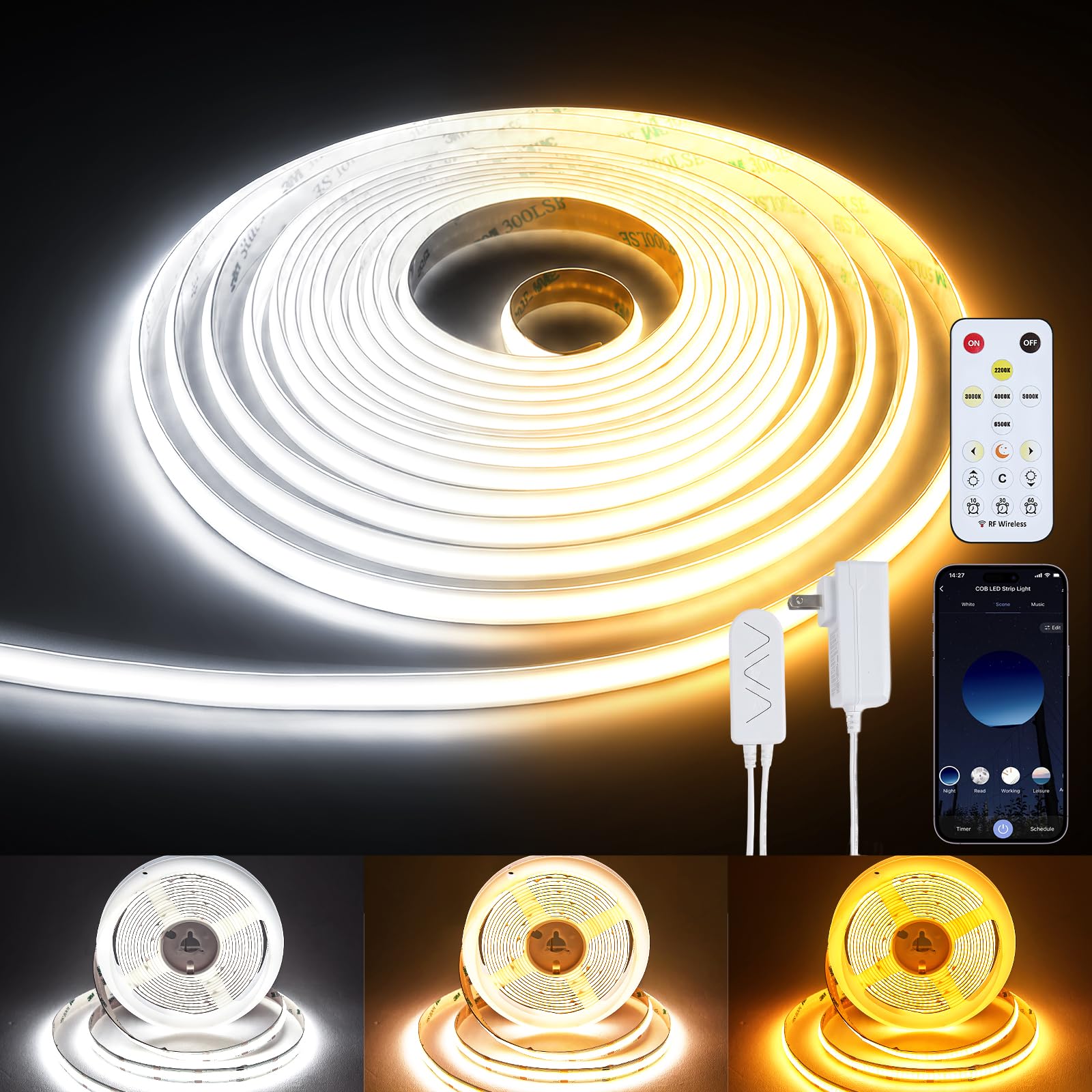Dimmable Metal LED Strip Light