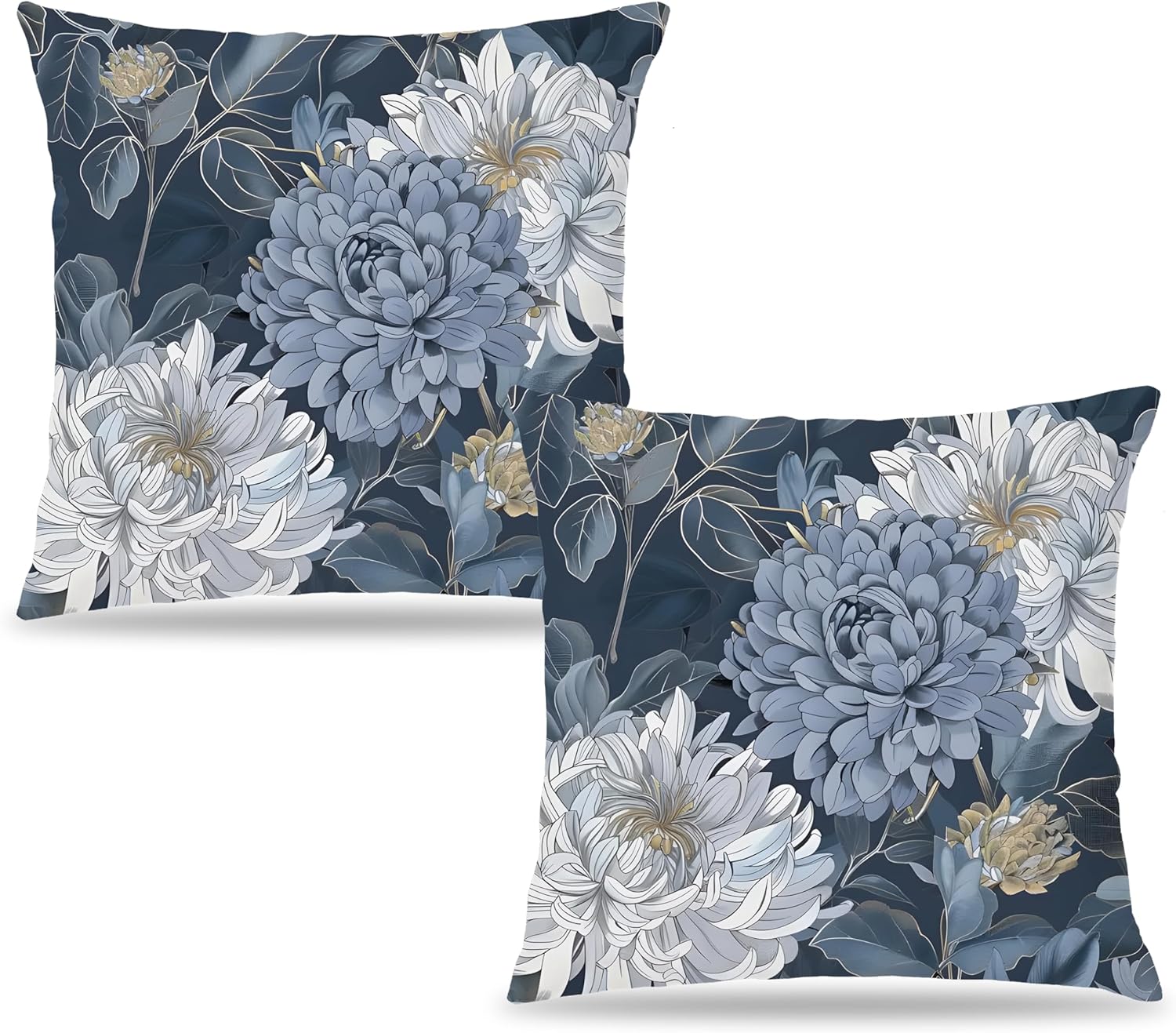 Boho Fabric Throw Pillow Cover — 18x18 — Multicolour-65